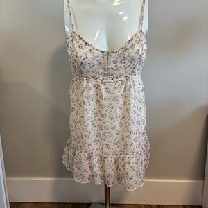 Y2K American Eagle Outfitters Pink Floral Babydoll top